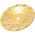 Diamond metal cup wheel for concrete grinding and polishing